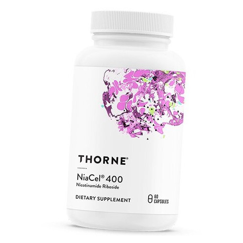 Нікотинамід рибозид Thorne Research NiaCel 400 60капсул (72357027) фото №1