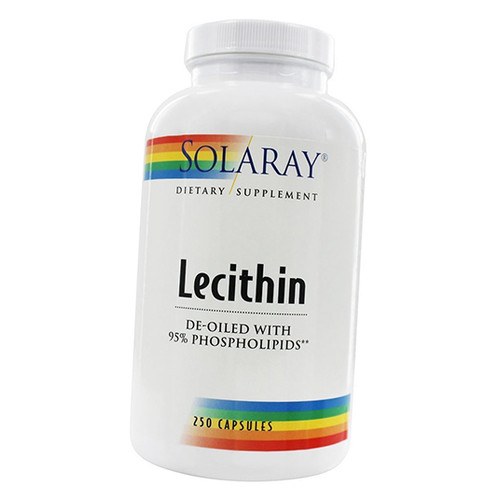 Вітаміни Solaray Lecithin 250капс (72411008) фото №1