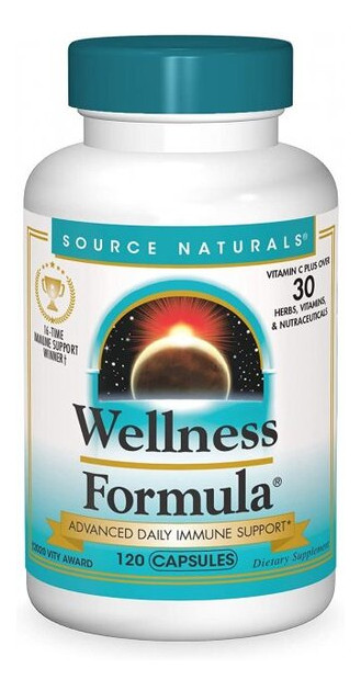 Добавка до харчування Source Naturals Wellness Formula 120 капсул (4384303994) фото №1