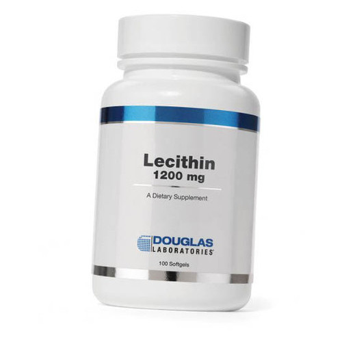 Вітаміни Douglas Laboratories Lecithin 1200 100 гелкапс (72414015) фото №1