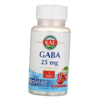 Вітаміни KAL GABA 25 120таб Вишня (72424005) фото №1