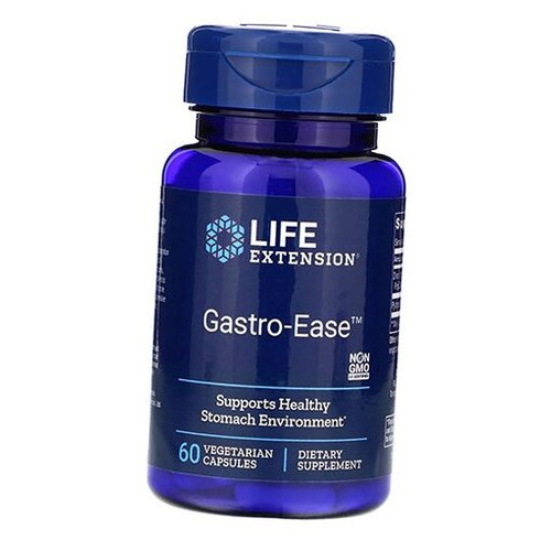 Комплекс Life Extension Gastro-Ease для травлення 60вегкапс (69346002) фото №1