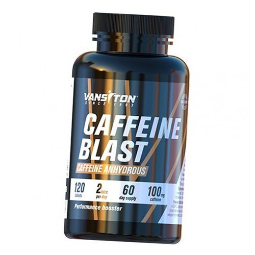 Кофеїн безводний Ванситон Caffeine Blast 120таб (17173005) фото №1
