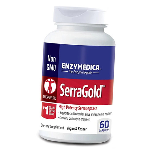 Вітаміни Enzymedica SerraGold 60 капсул (72466002) фото №1