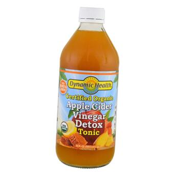 Вітаміни Dynamic Health Apple Cider Vinegar Detox 473мл Мед-лимон (72504001) фото №1