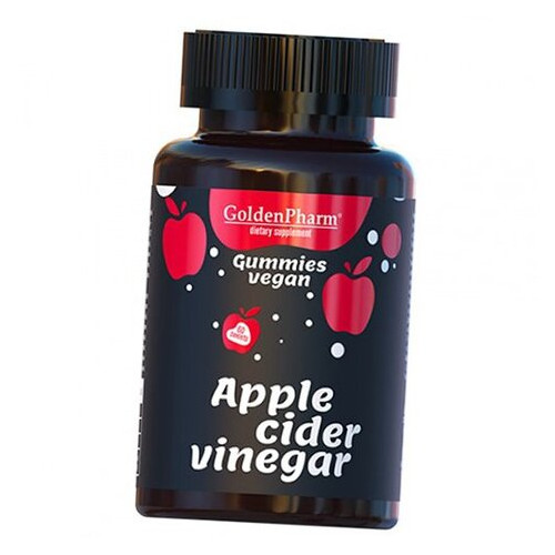 Яблучний оцет Golden Pharm Apple Cider Vinegar 60таб (72519003) фото №1