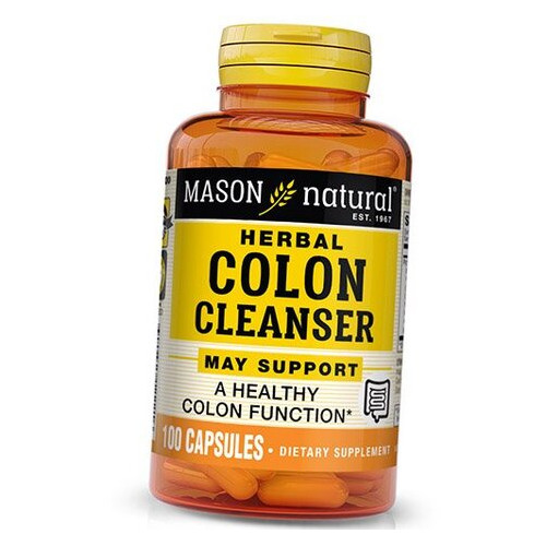 Комплекс для підтримки кишківника Mason Natural Colon Herbal Cleanser 100капс (71529017) фото №1
