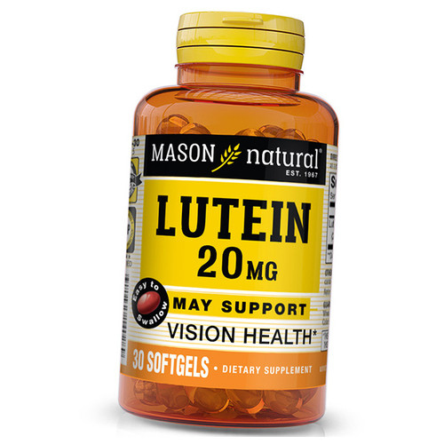 Лютеїн для очей Mason Natural Lutein 20 30гелкапс (72529010) фото №1