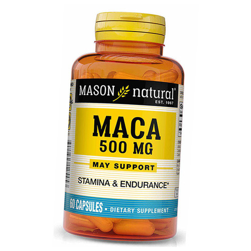 Екстракт Мака Mason Natural Maca 500 60капс (71529038) фото №1