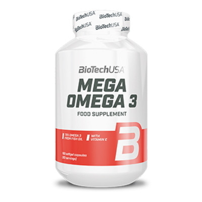 Жирні кислоти BioTech USA Nutrition Mega Omega 3180 капсул (CN3543) фото №1