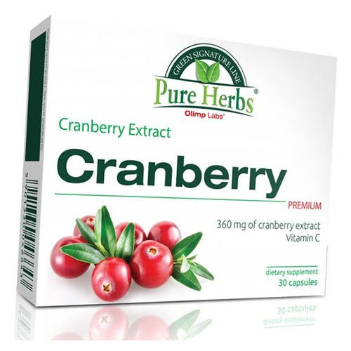 Екстракт журавлини з вітаміном С Olimp Nutrition Cranberry Premium 30капс (71283042) фото №1