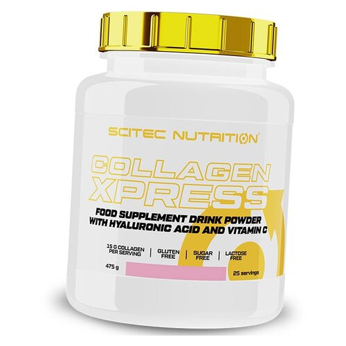 Гідролізований колаген Scitec Nutrition з Гіалуроновою кислотою та вітаміном С Collagen Xpress 475г Фруктовий пунш (68087003) фото №1