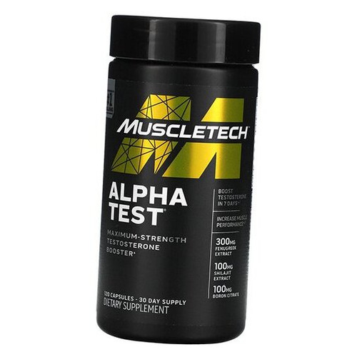 Testobuster Muscle Tech Alpha Test 120 капсул (08098005) фото №1