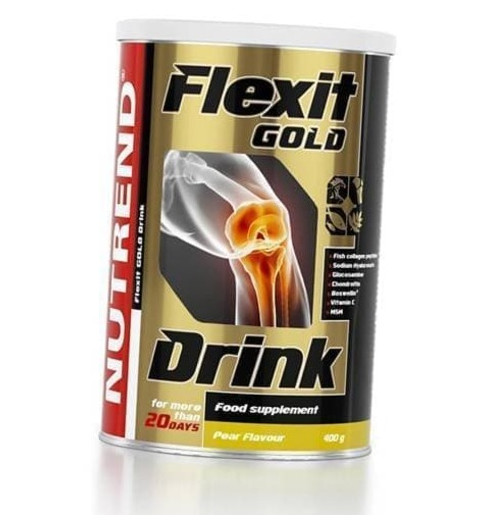 Хондропротектор Nutrend Flexit Gold Drink 400г Яблуко (03119004) фото №1