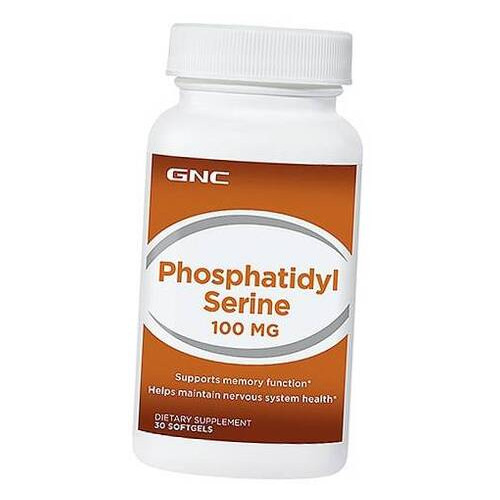 Добавка GNC Phosphatidyl Serine 100 30gelcaps (72120005) фото №1