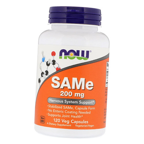 Вітаміни Now Foods SAMe 200 Caps 60вегкапс (72128062) фото №1