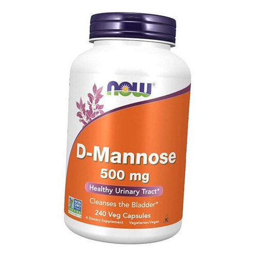 Вітаміни Now Foods D-Mannose 500 240вегкапс (72128034) фото №1