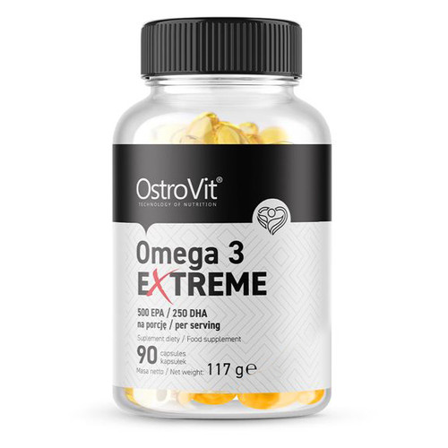 Жирні кислоти Ostrovit Omega 3 Extreme 90 капсул (CN6545) фото №1