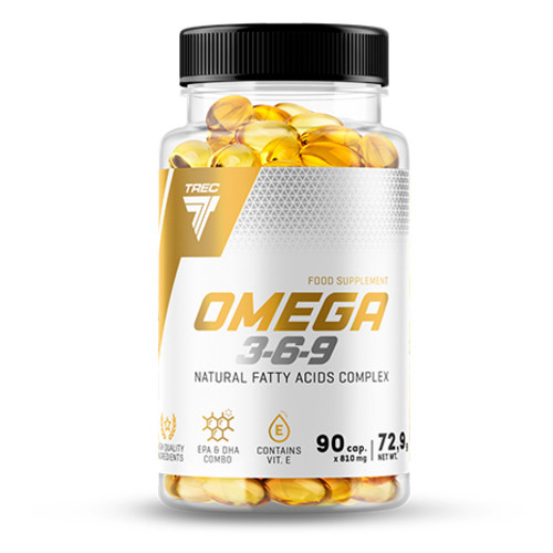 Жирні кислоти Trec Nutrition Omega 3-6-9 90 капсул (CN5518) фото №1
