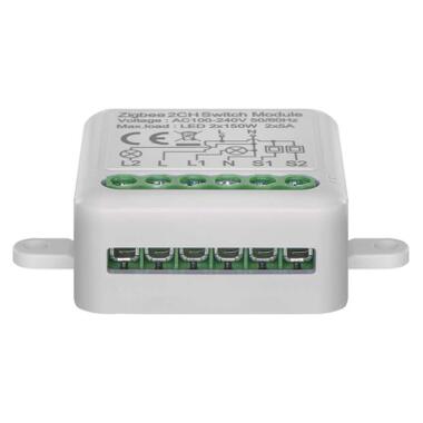 Модуль управления умным домом EMOS H5102 ZigBee 3.0 2-Channel (H5102) фото №6