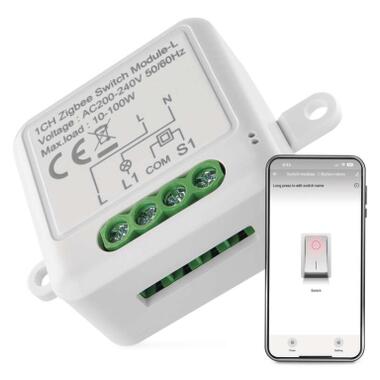 Модуль управления умным домом EMOS H5103 ZigBee 3.0 1-Channel (H5103) фото №1