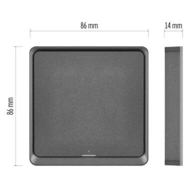 Умный выключатель EMOS H5014 1 buttons ZigBee 3.0 (H5014) фото №8