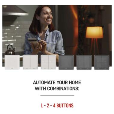 Умный выключатель EMOS H5014 1 buttons ZigBee 3.0 (H5014) фото №12