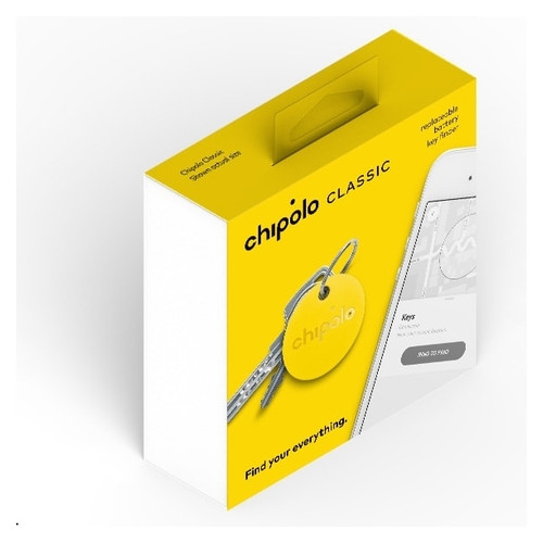Пошукова система Chipolo Classic Yellow (CH-M45S-YW-R) фото №4