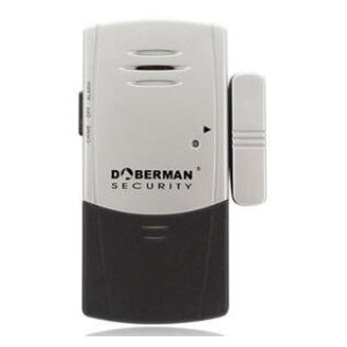 Датчик відкриття дверей Doberman Security SE-0101С, звукова сигналізація, сріблястий (100942) фото №1