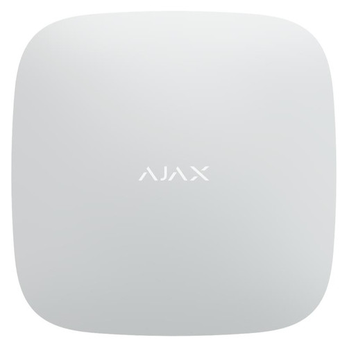 Бездротова станція керування приладами Ajax Hub Plus (GSM Ethernet Wi-Fi 3G) Білий (000010642) фото №16