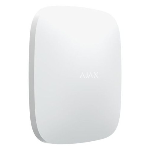Бездротова станція керування приладами Ajax Hub Plus (GSM Ethernet Wi-Fi 3G) Білий (000010642) фото №9