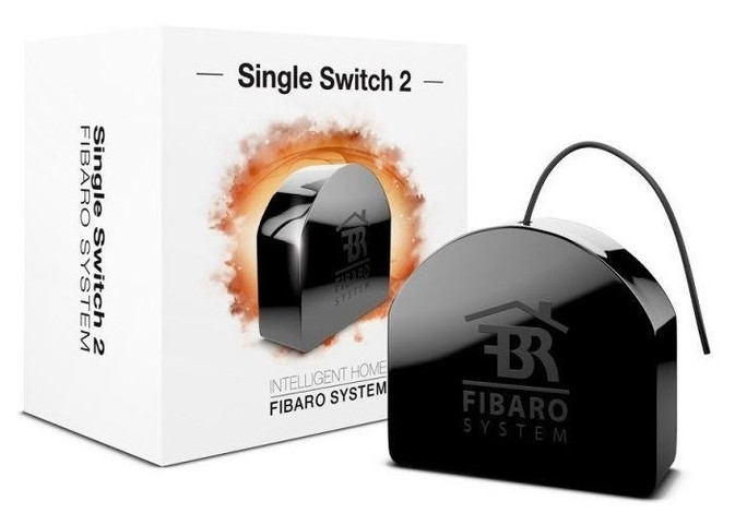 Розумне реле Fibaro Single Switch 2 (FGS-213_ZW5) фото №2