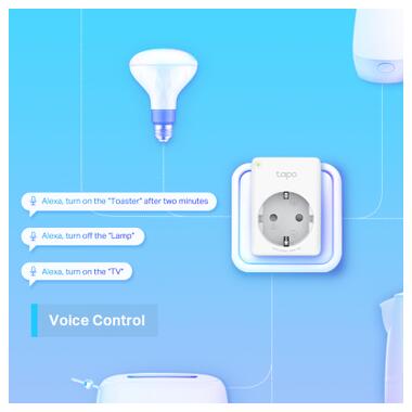 Умная розетка TP-Link Tapo P100 (2-pack) (Tapo P100(2-pack)) фото №6
