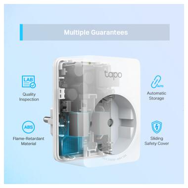 Умная розетка TP-Link Tapo P100 (2-pack) (Tapo P100(2-pack)) фото №7