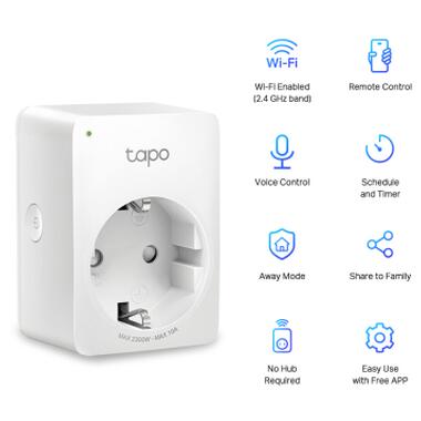 Умная розетка TP-Link TAPO P100 (TAPO-P100) фото №3