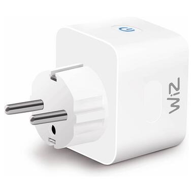 Розумна розетка WiZ Smart Plug Powermeter Type-F Wi-Fi (929002427101) фото №3