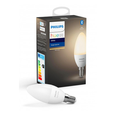 Розумна лампочка Philips Hue E14 White BT DIM (929002039903) фото №1