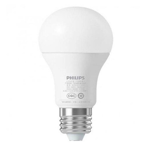 Розумна лампа Philips Zhirui Smart LED Bulb White (9290012800) (GPX4005RT) фото №1