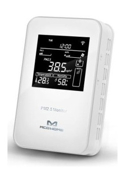 Розумний сенсор 3в1: PM2.5, темп., вол. MCO Home, Z-Wave, 230V АС, білий (MH10-PM2.5-WA) фото №1