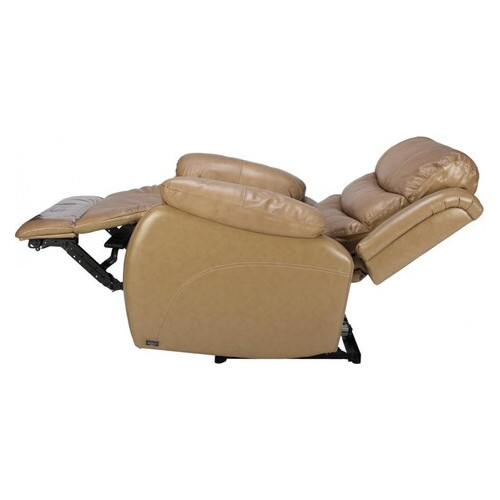 Кресло Arimax Bruce с электрореклайнером кожа бежевый 1021  (U0000042) фото №4