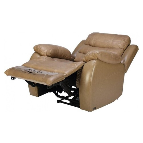 Кресло Arimax Bruce с электрореклайнером кожа бежевый 1021  (U0000042) фото №3