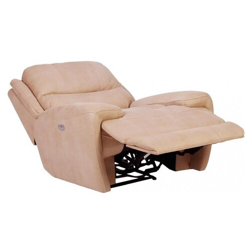 Кресло Arimax Dallas с электрореклайнером ткань бежевый (U0003256) фото №3