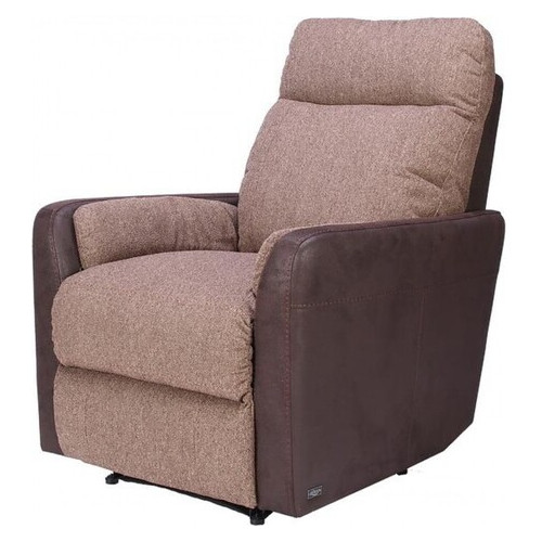 Кресло Arimax Murray с электрореклайнером ткань комбо коричневый (U0003135) фото №6