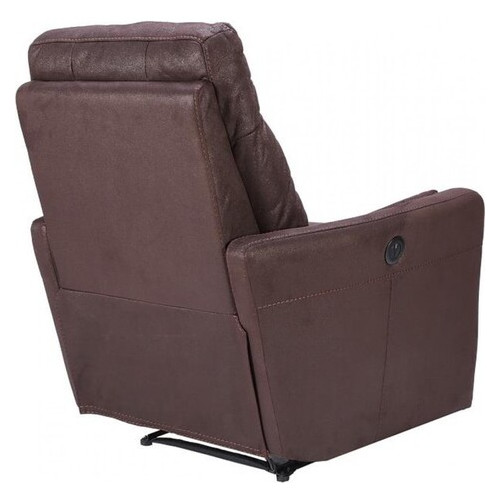 Кресло Arimax Murray с электрореклайнером ткань темно-коричневый (U0002261) фото №4