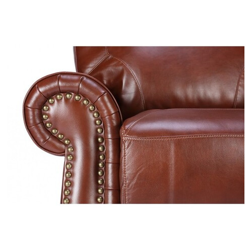 Кресло Arimax Ontario эко-кожа коричневый SQ03-001 PU (U0004171) фото №6