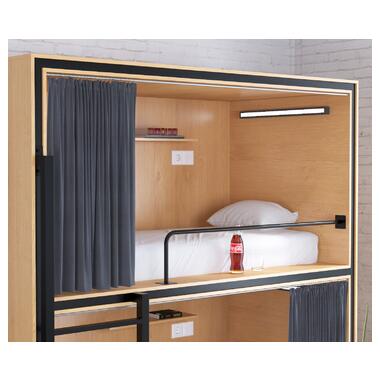 Двоярусне ліжко з обшивкою Loft Design фото №6