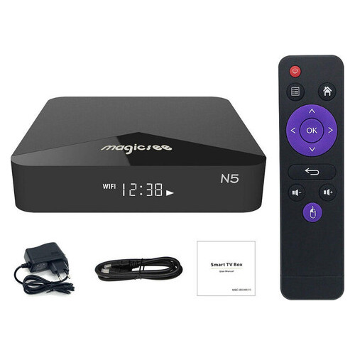 Смарт ТВ Magicsee N5 TV Box Amlogic S905X, 2Gb+16Gb фото №4