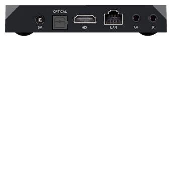 Стаціонарний медіаплеєр (смарт ТВ приставка) Vontar X96 Max Plus 2GB/16GB чорний (X96 Max Plus (2/16)_1350) фото №4