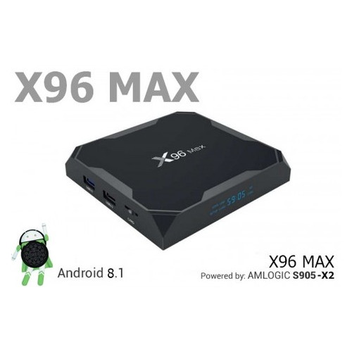Медиаплеер AnyBox X96 Max 4Gb+32Gb S905X2 фото №1
