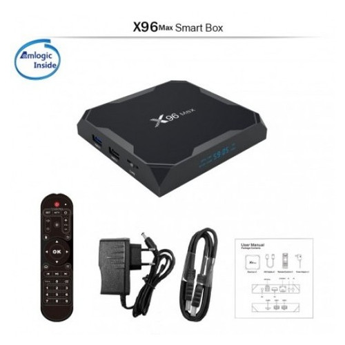 Медиаплеер AnyBox X96 Max 4Gb+32Gb S905X2 фото №5